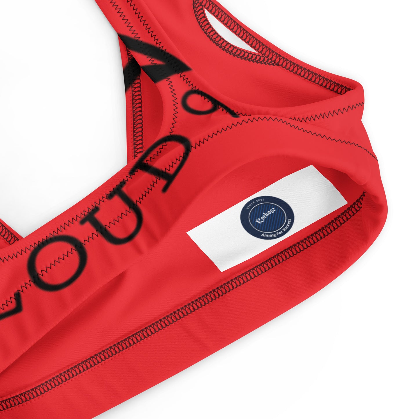 Cloud9 Red padded bikini top