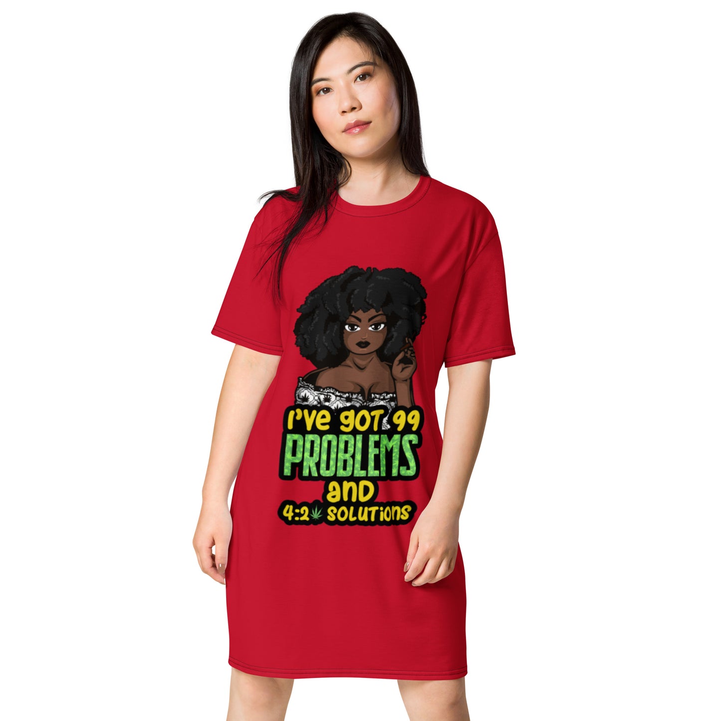 99Problems Women T-shirt dress