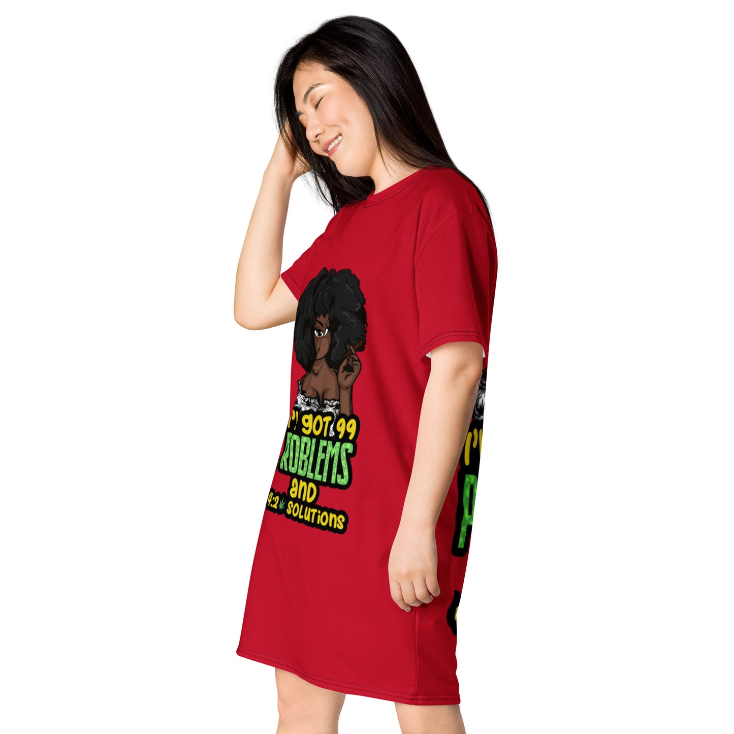 99Problems Women T-shirt dress