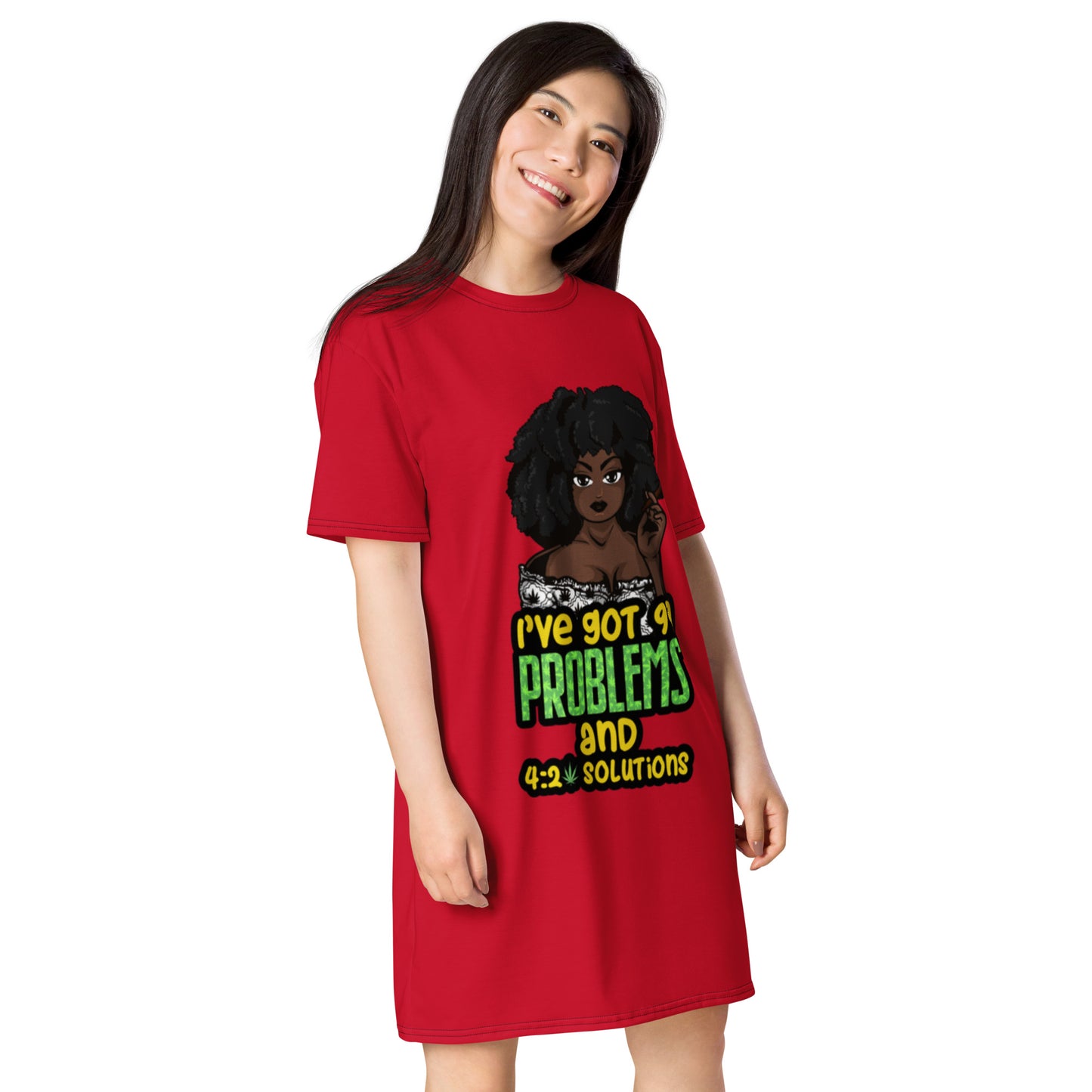 99Problems Women T-shirt dress