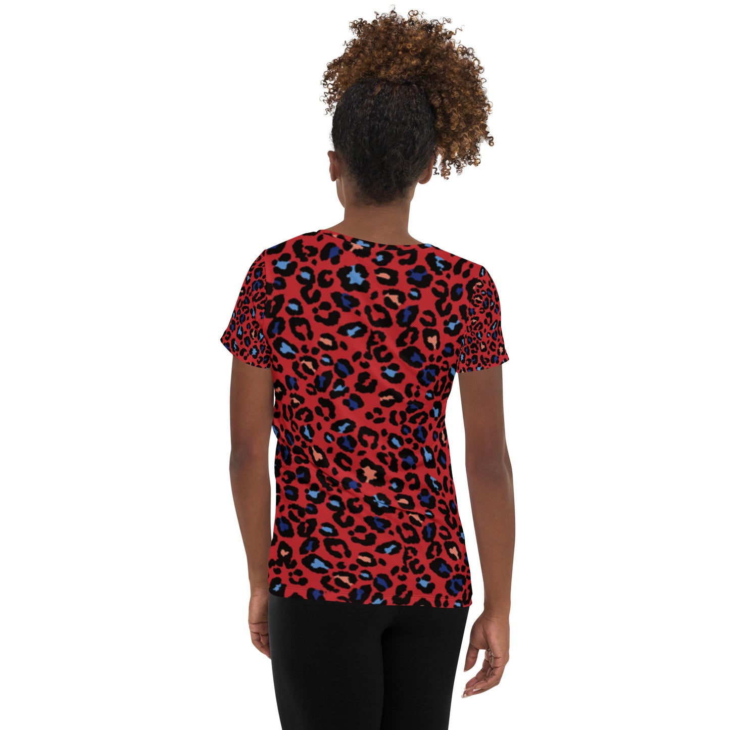 R52(All-Over Print Women's Athletic T-shirt)