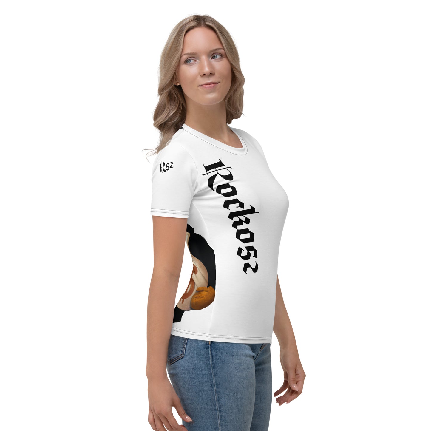 Rocko52 Front & Back Logo Print (Women's T-shirt)