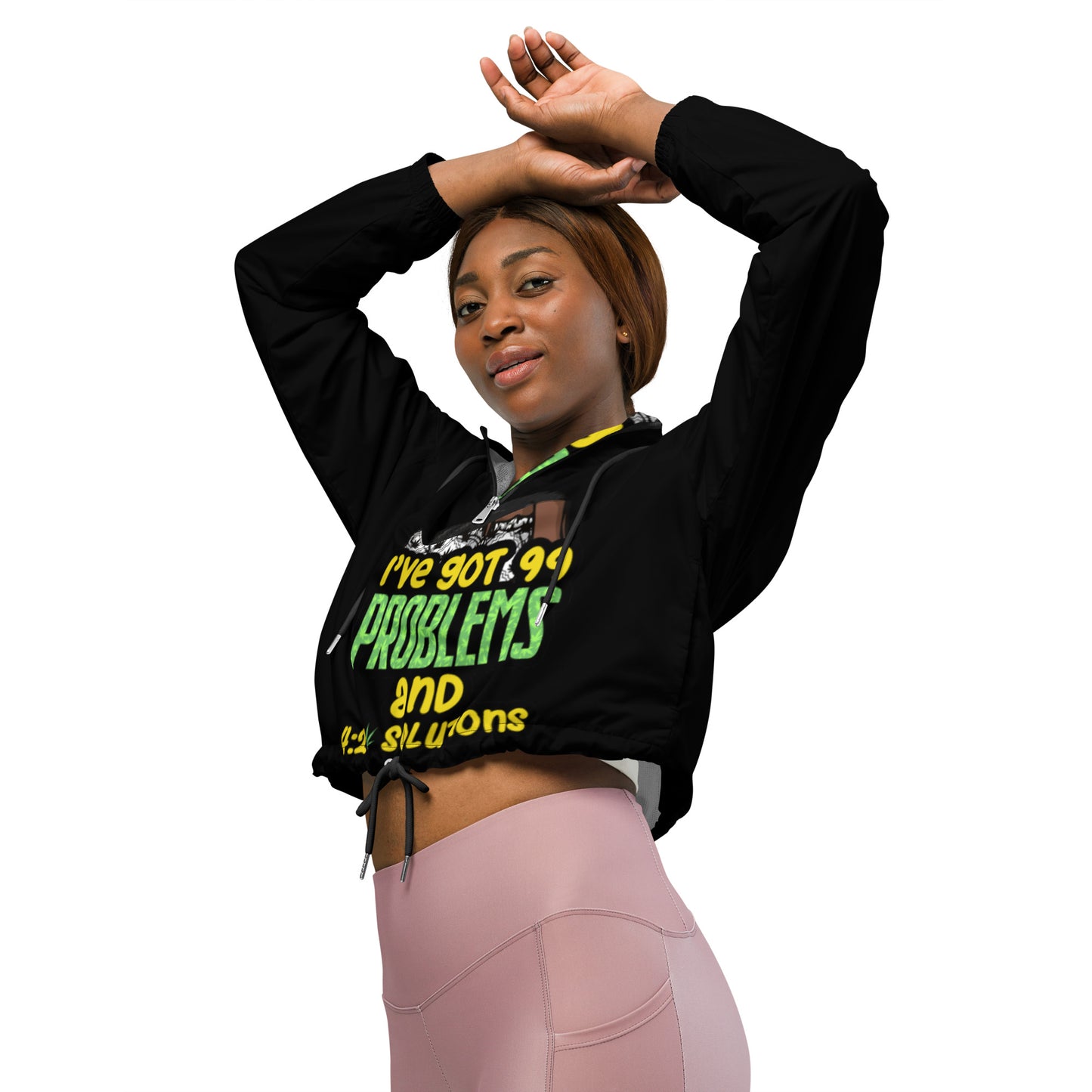 99Problems (Women’s cropped windbreaker)