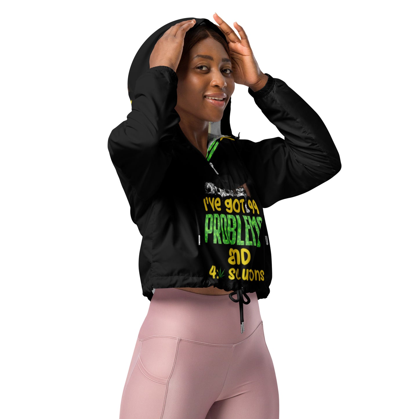 99Problems (Women’s cropped windbreaker)