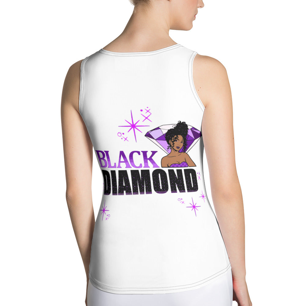 Black Diamond (Cut & Sew Tank Top)