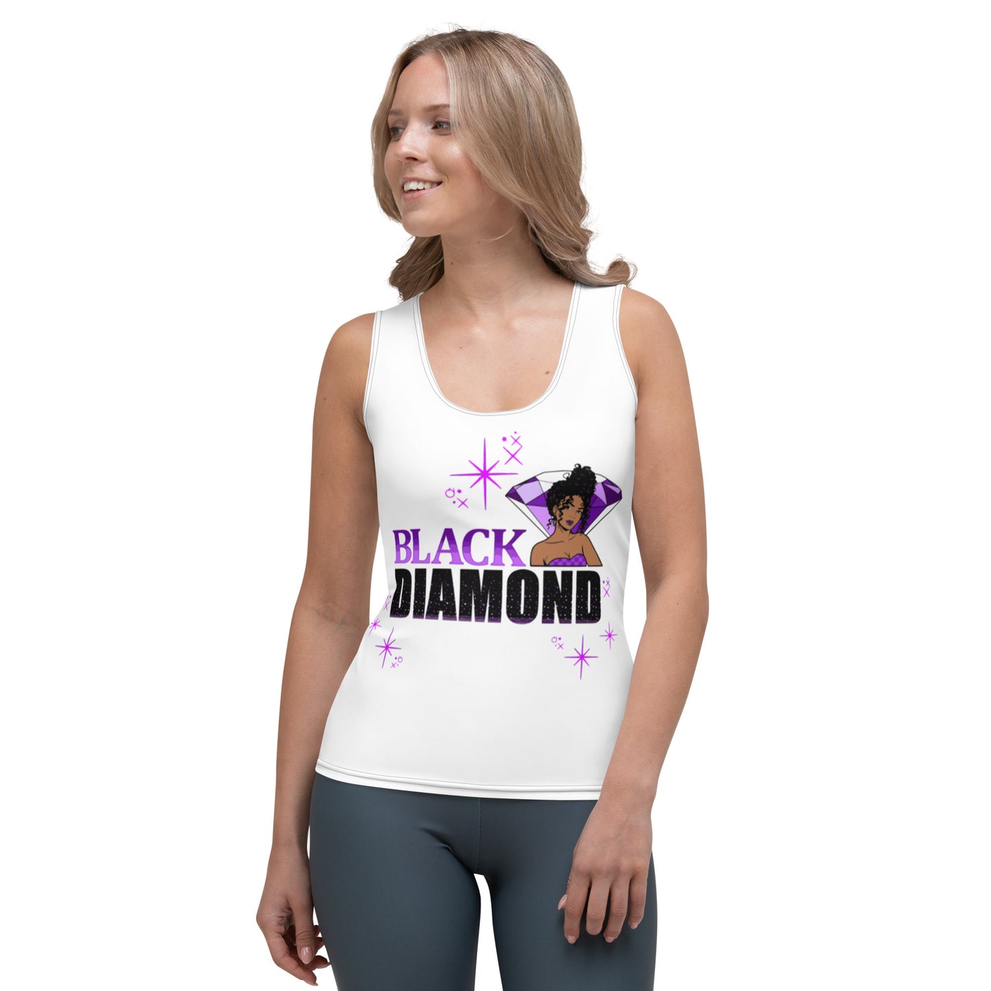 Black Diamond (Cut & Sew Tank Top)