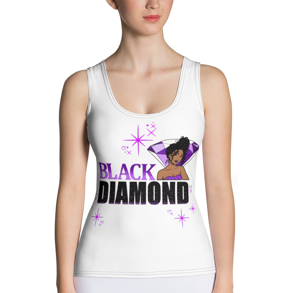 Black Diamond (Cut & Sew Tank Top)