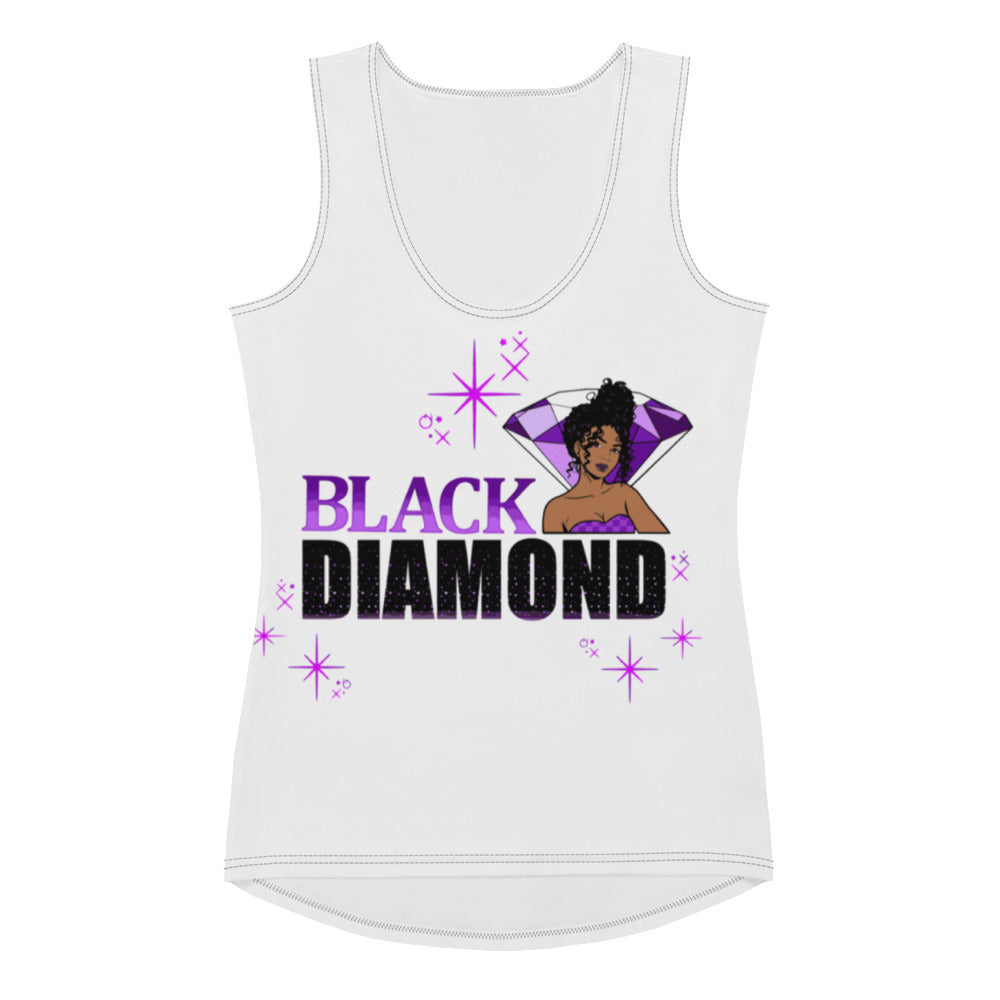 Black Diamond (Cut & Sew Tank Top)