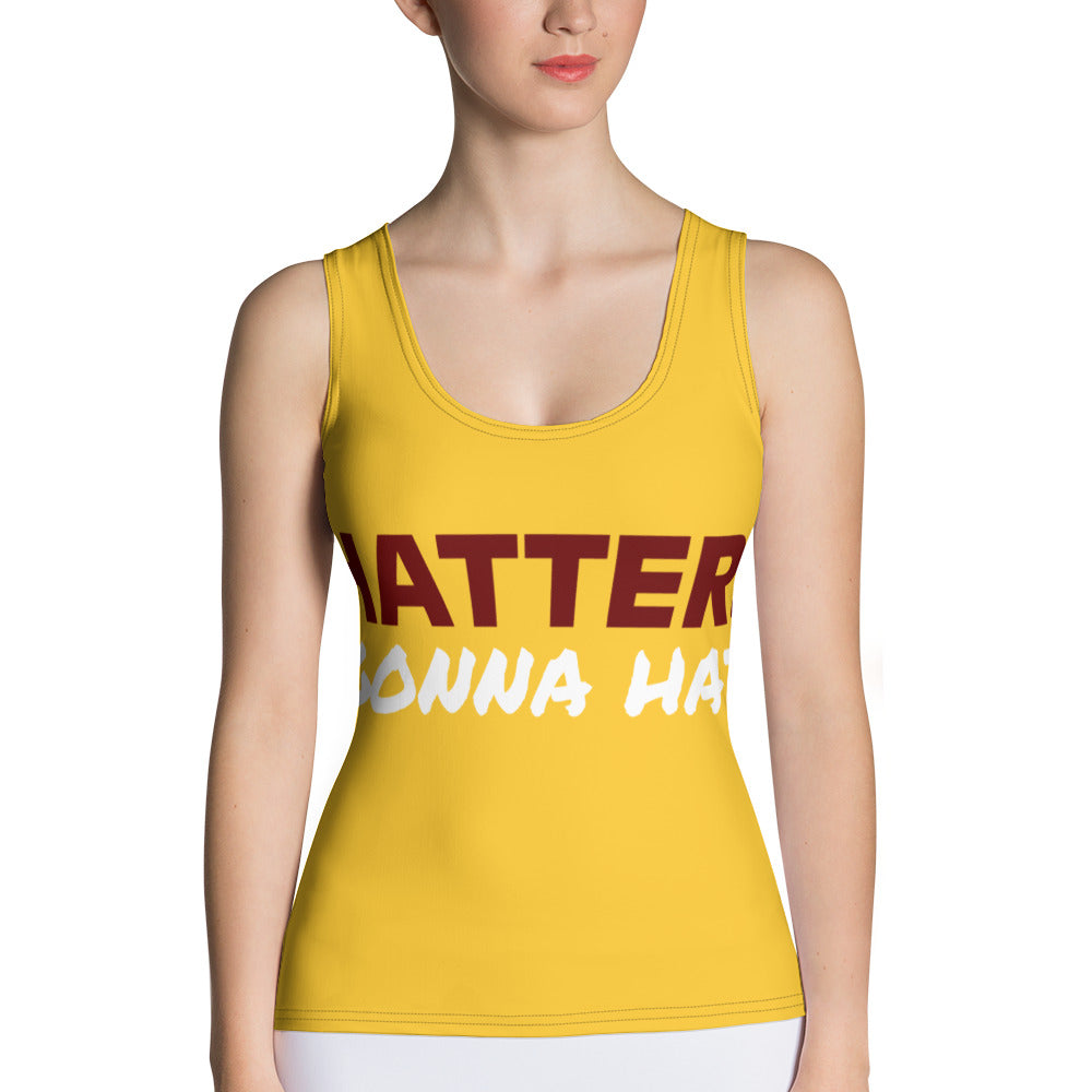 HATTERS GONE HATE(Cut & Sew Tank Top)