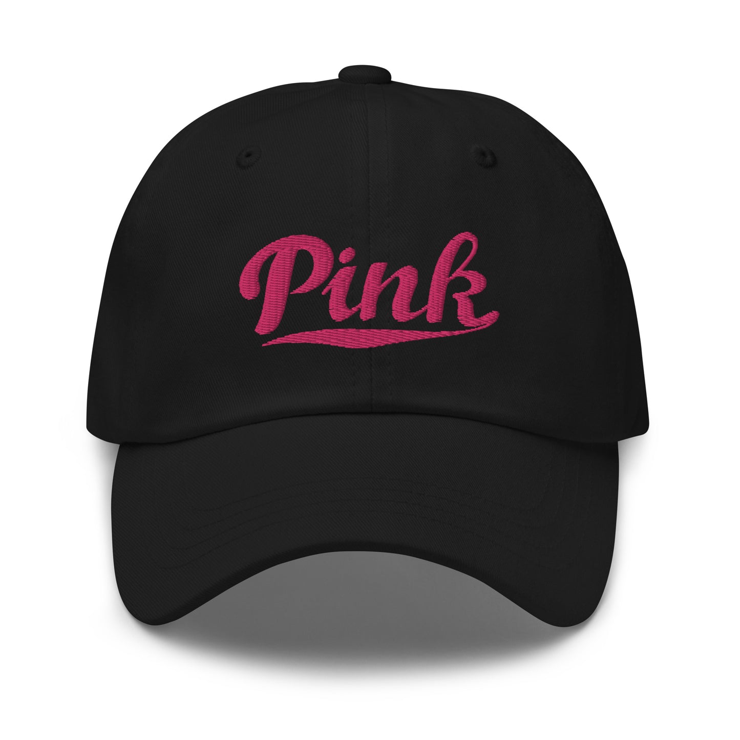 Pink Logo Embroidered Hat