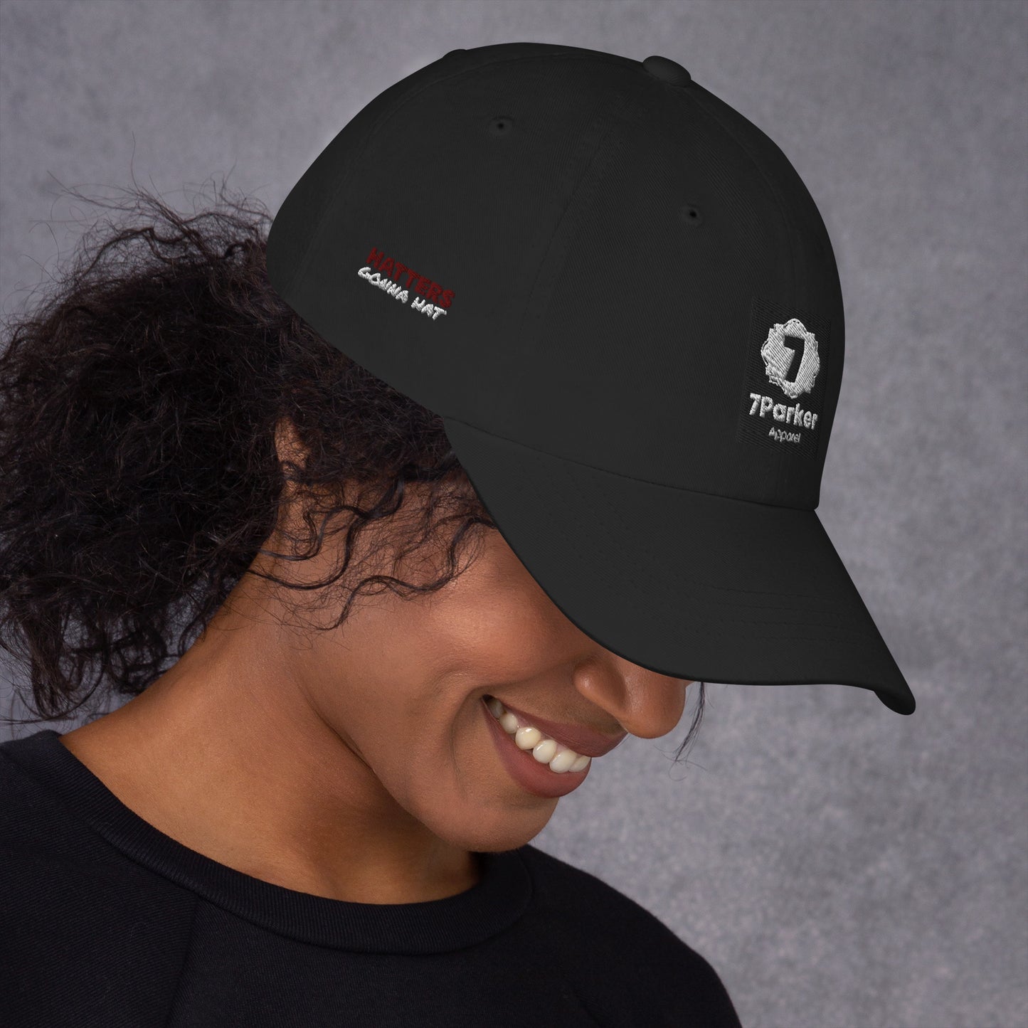 7Parker Embroidered logo hat