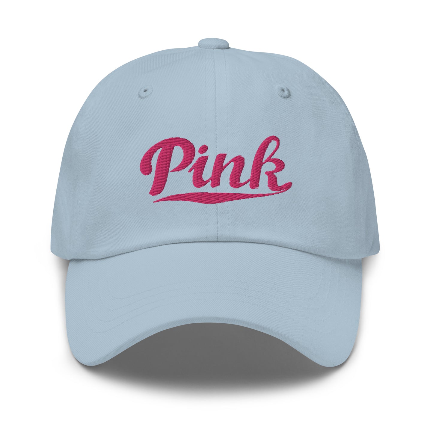 Pink Logo Embroidered Hat