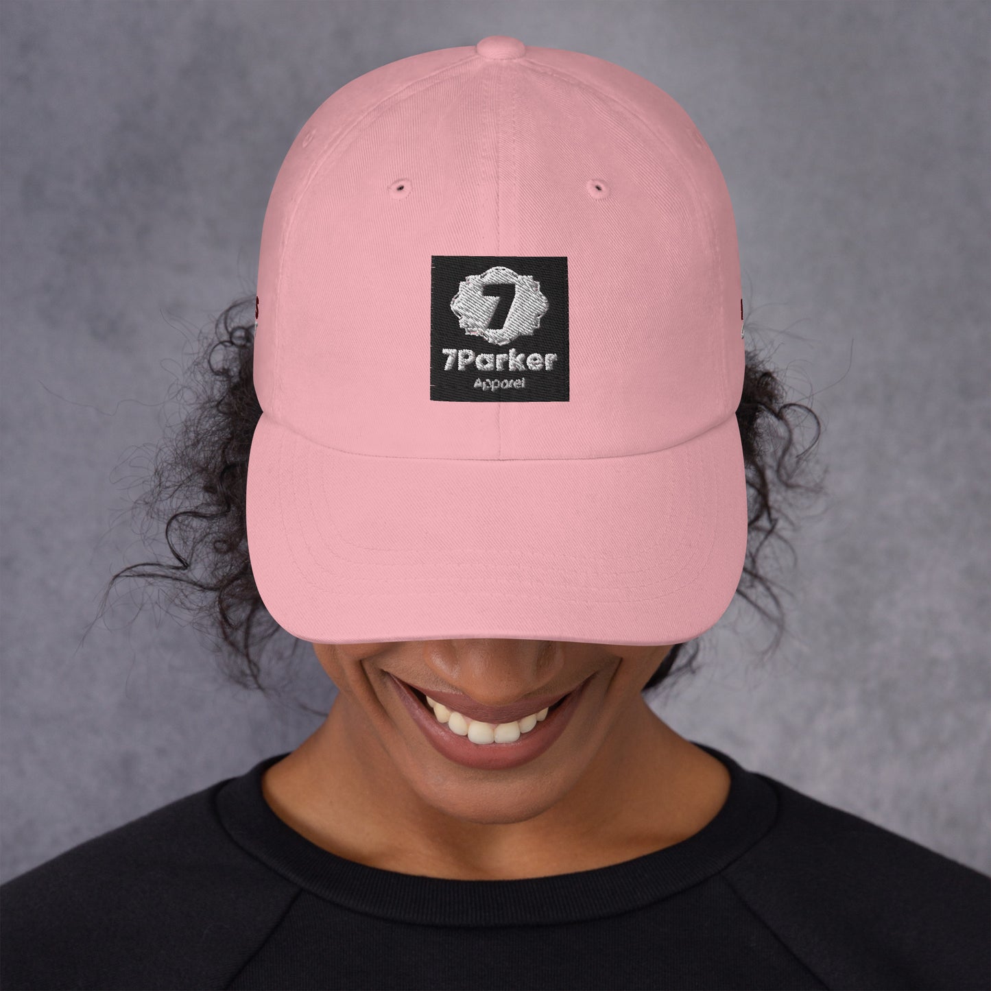 7Parker Embroidered logo hat