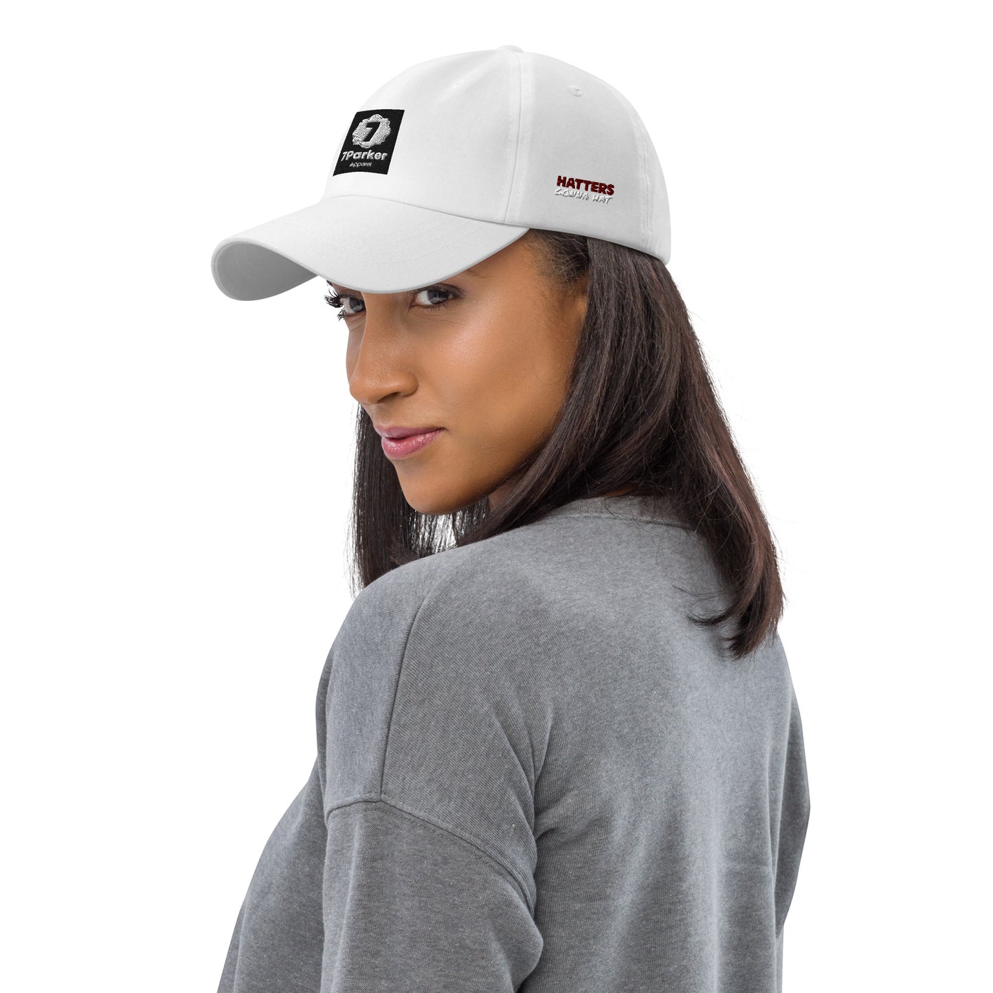 7Parker Embroidered logo hat