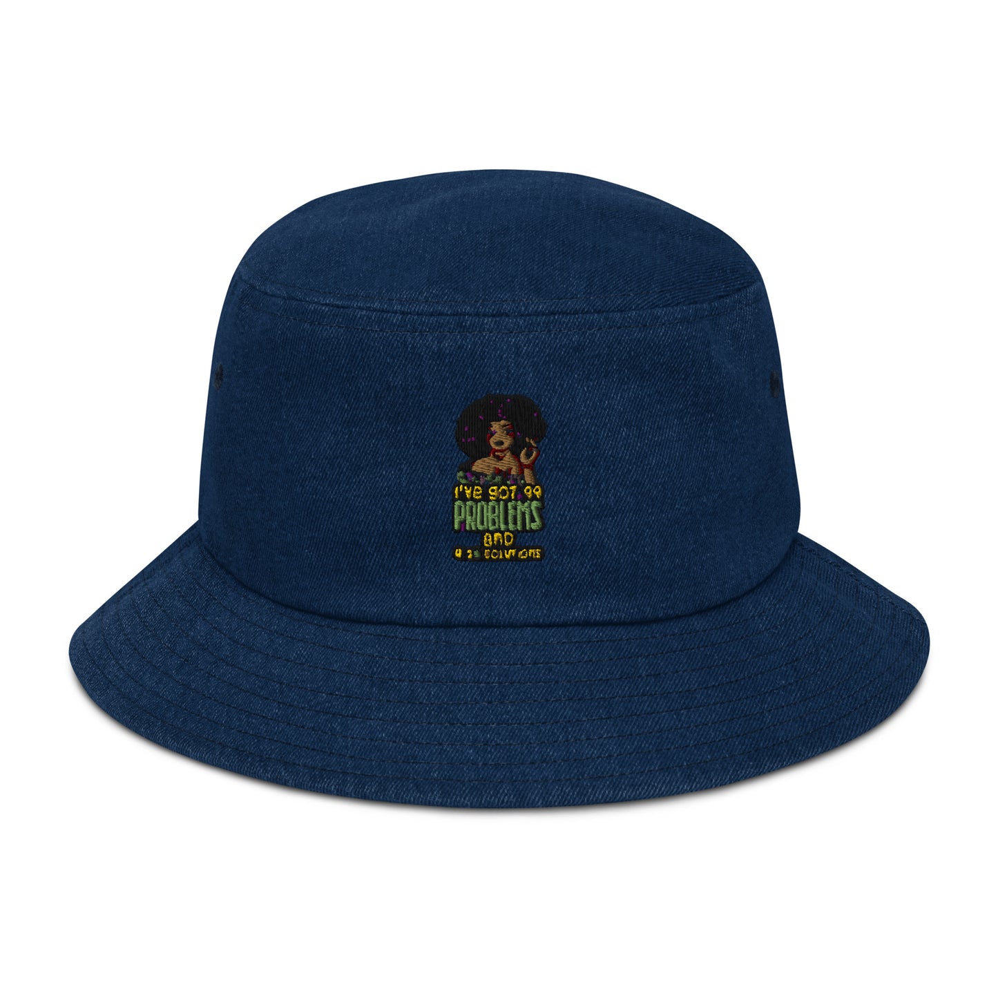 99Problems (Denim bucket hat)