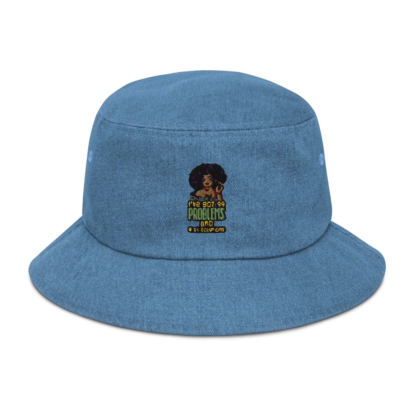 99Problems (Denim bucket hat)