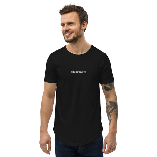TRu IDentity Men's Curved Hem T-Shirt