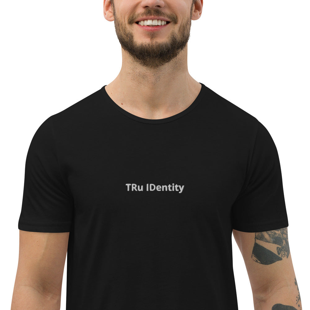 TRu IDentity Men's Curved Hem T-Shirt