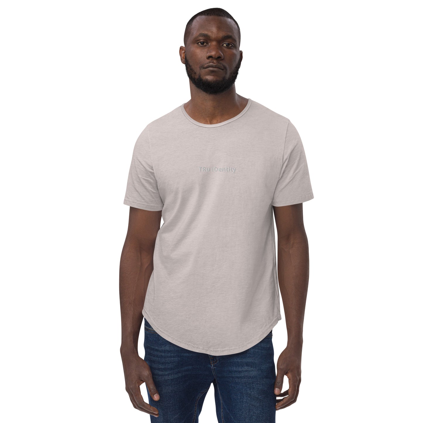 TRu IDentity Men's Curved Hem T-Shirt