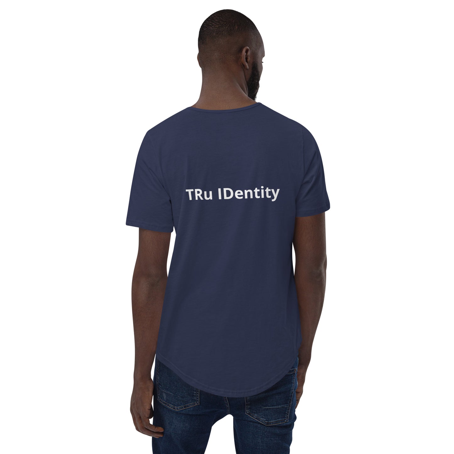 TRu IDentity Men's Curved Hem T-Shirt