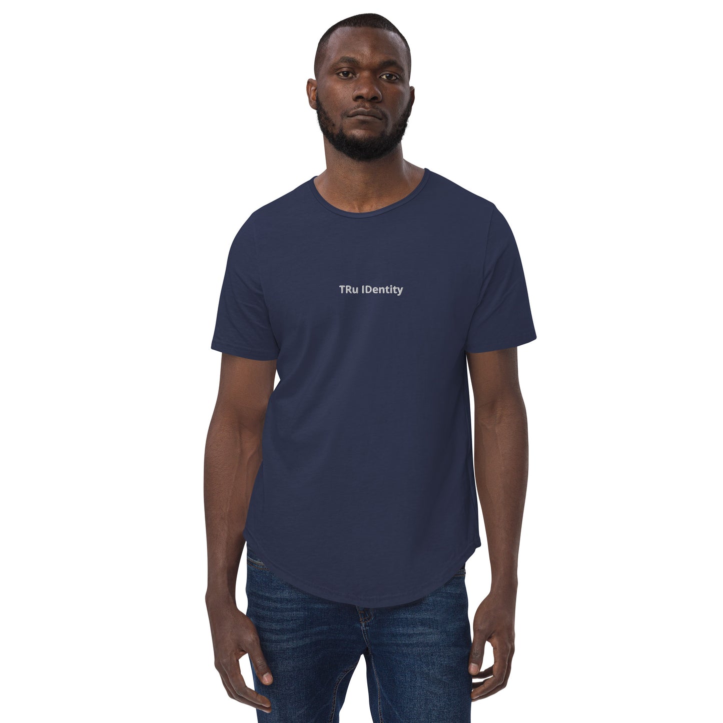TRu IDentity Men's Curved Hem T-Shirt
