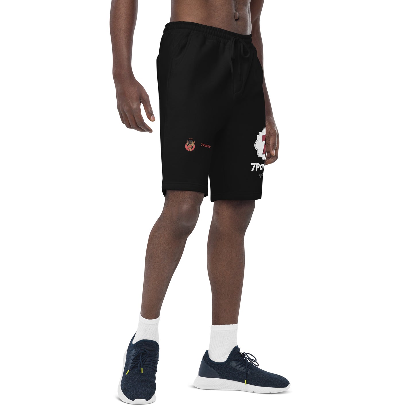 7PARKER Men's fleece shorts