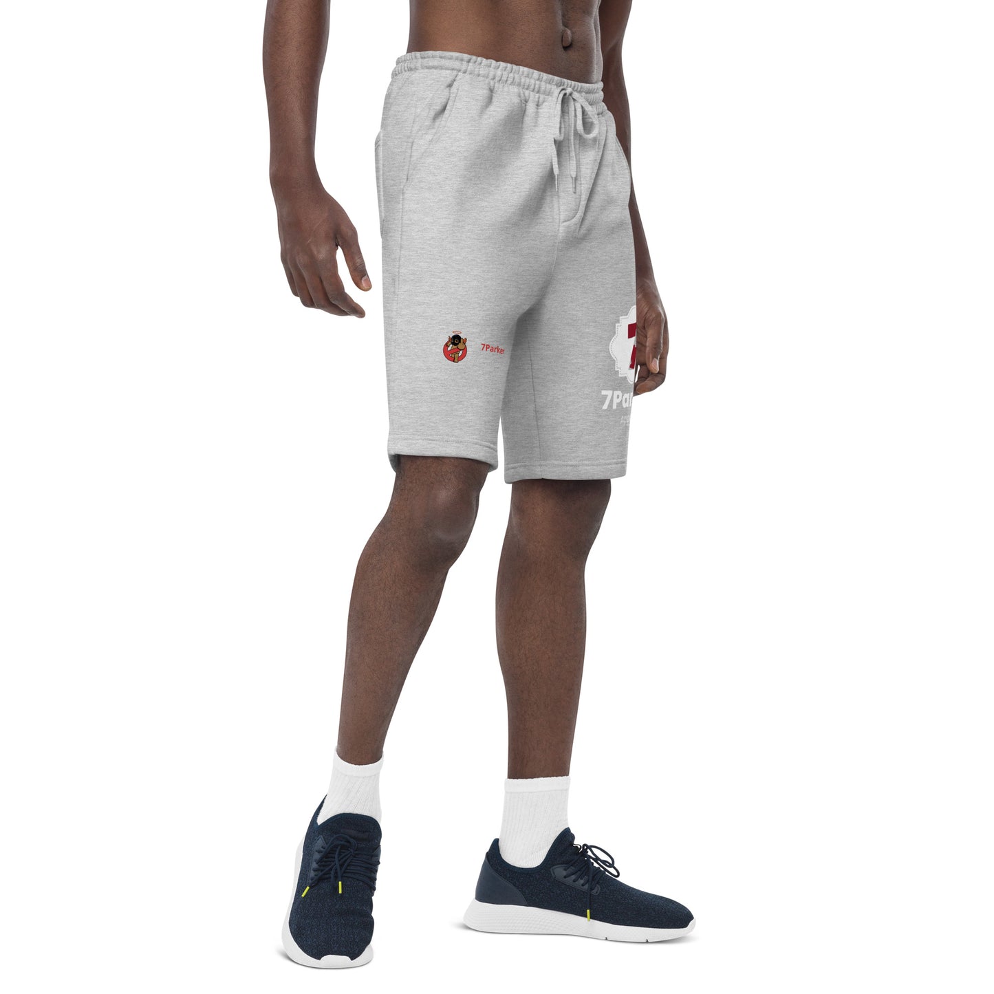 7PARKER Men's fleece shorts