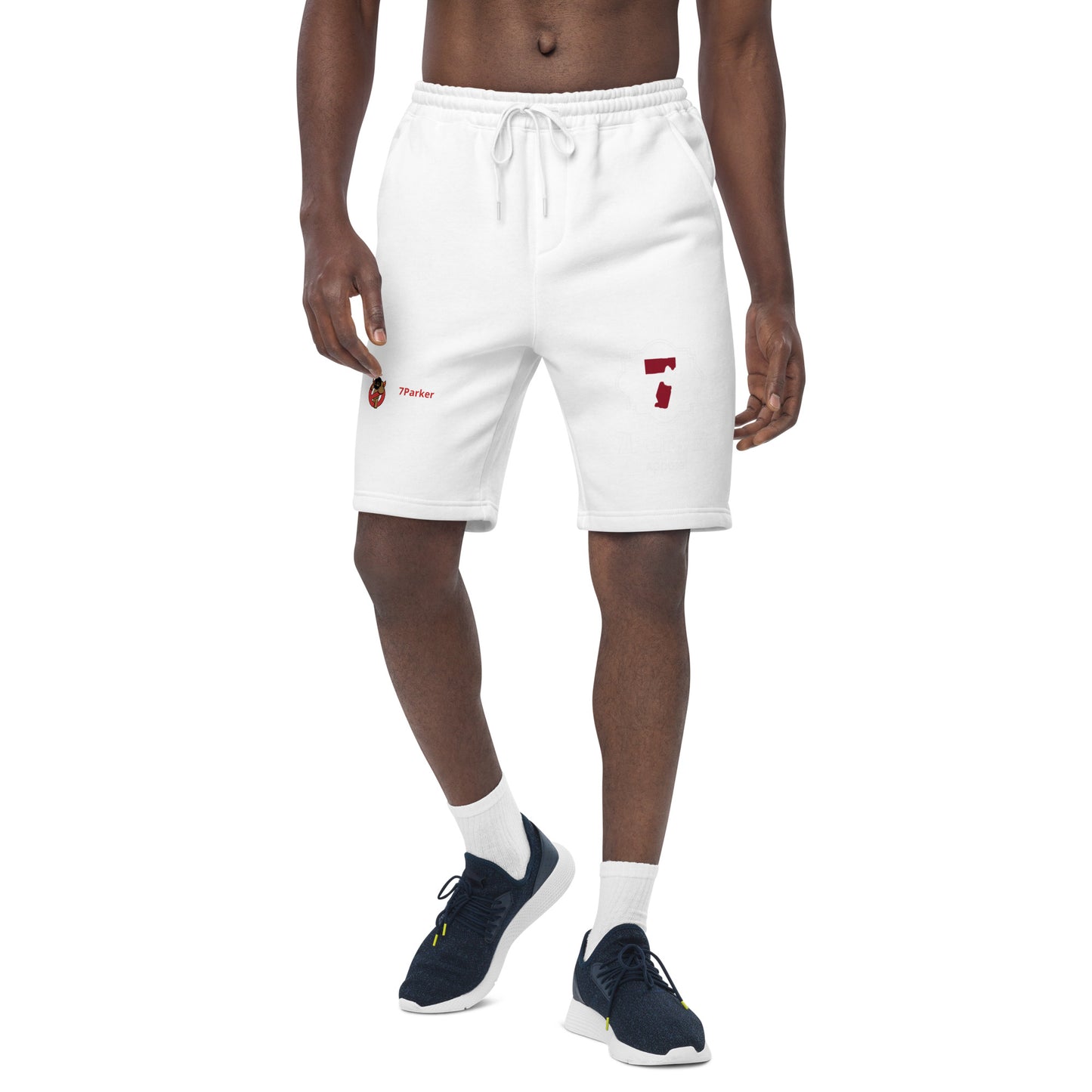 7PARKER Men's fleece shorts