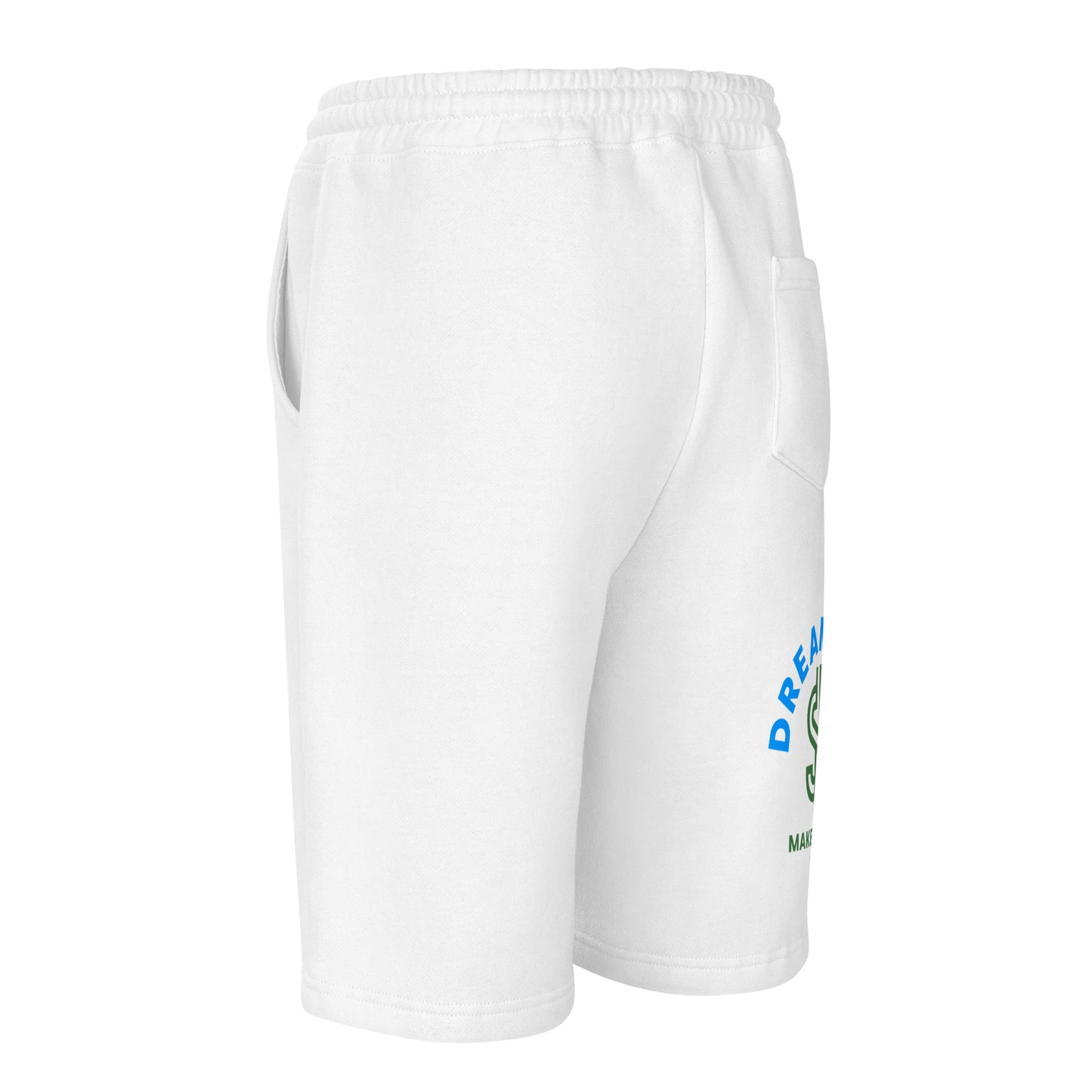 Dream Big Make Money (Men's fleece shorts)