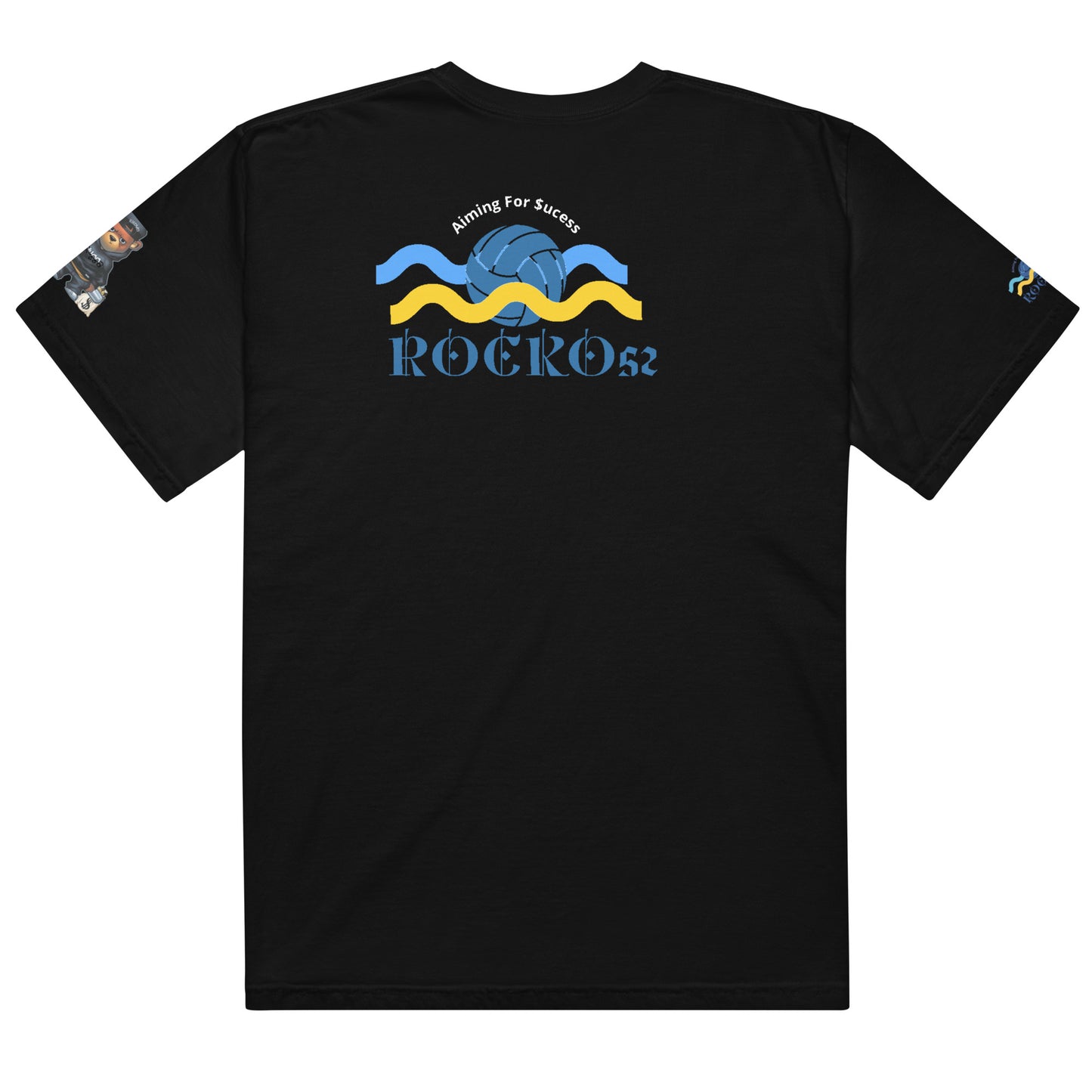 Rocko52 Men’s garment-dyed heavyweight t-shirt
