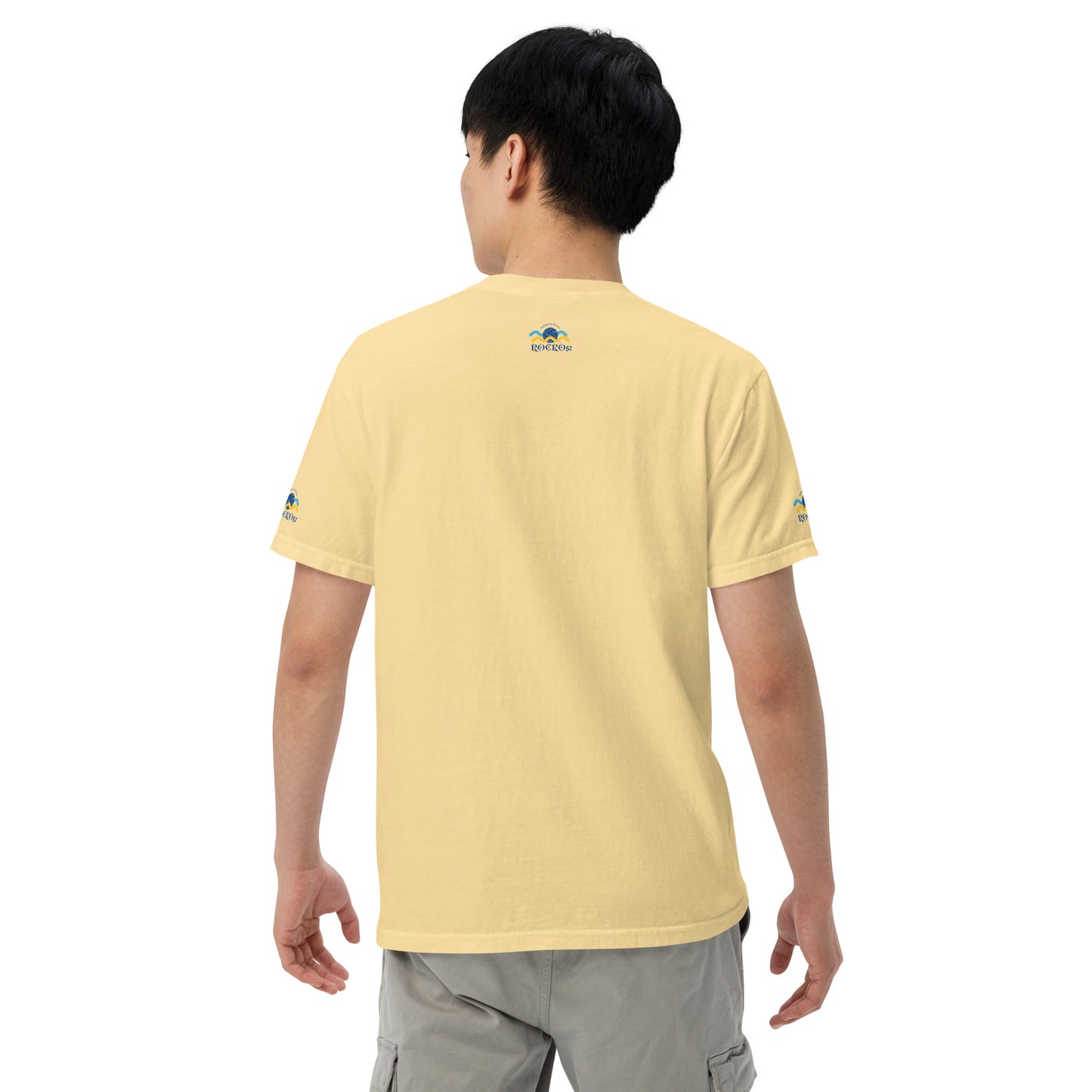 Rocko52 Men’s garment-dyed heavyweight t-shirt