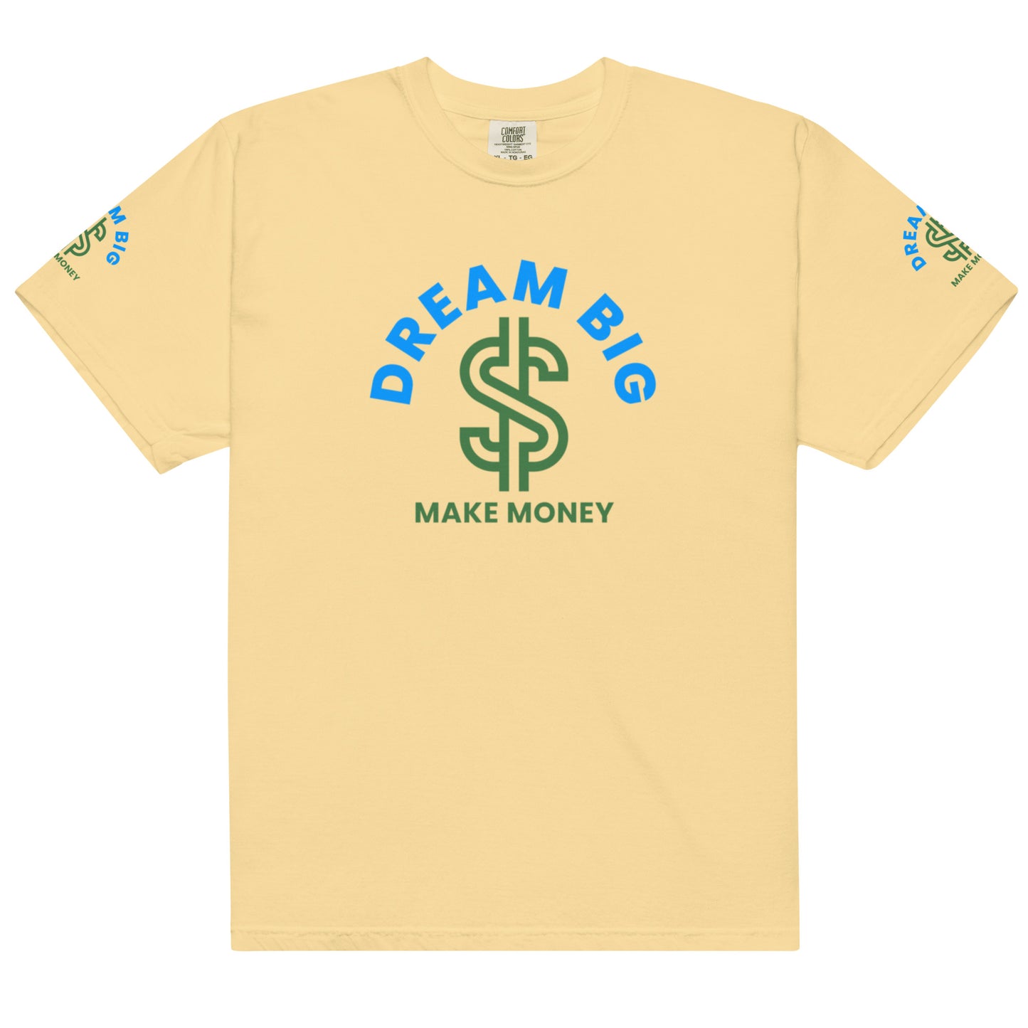 Dream Big (Men’s garment-dyed heavyweight t-shirt)