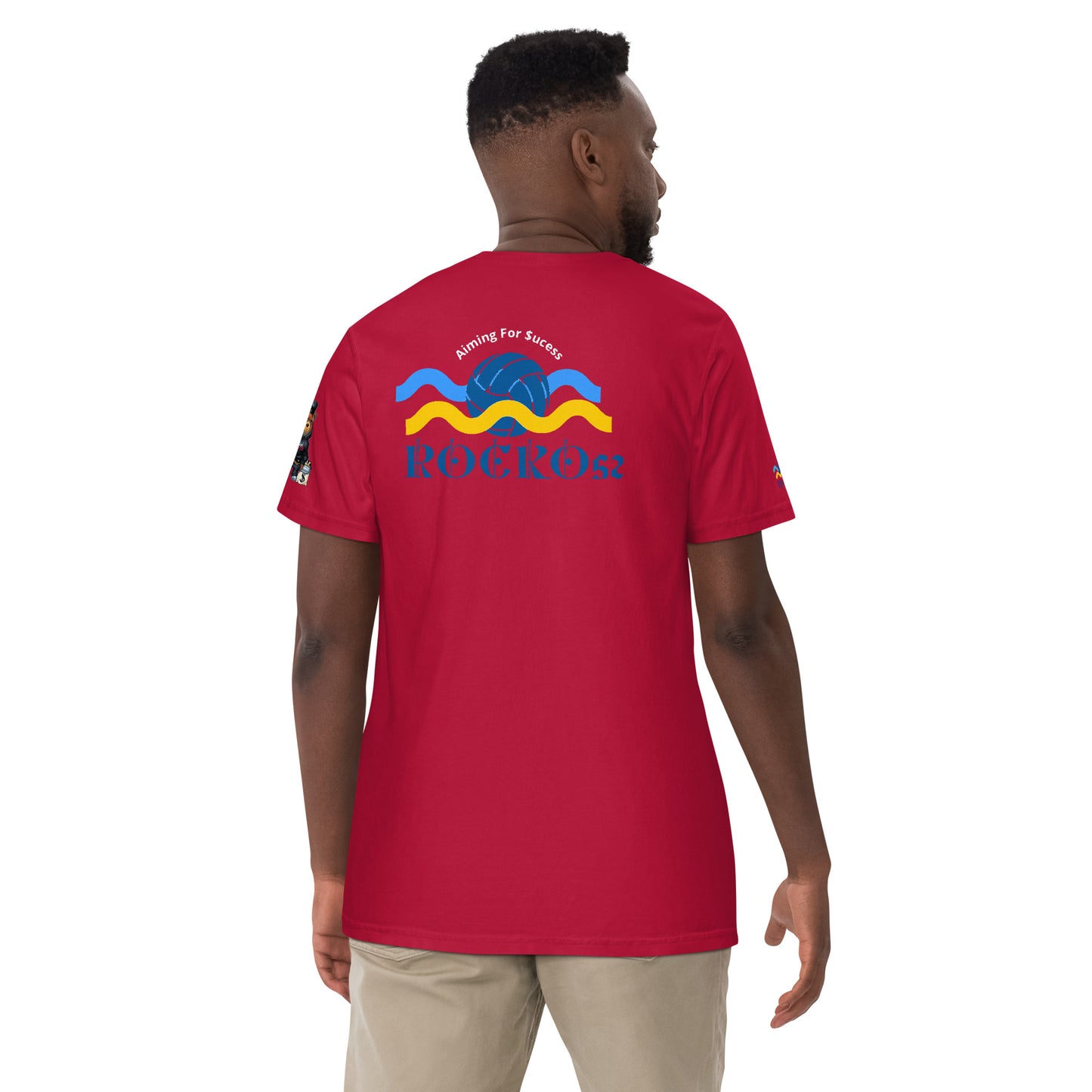 Rocko52 Men’s garment-dyed heavyweight t-shirt