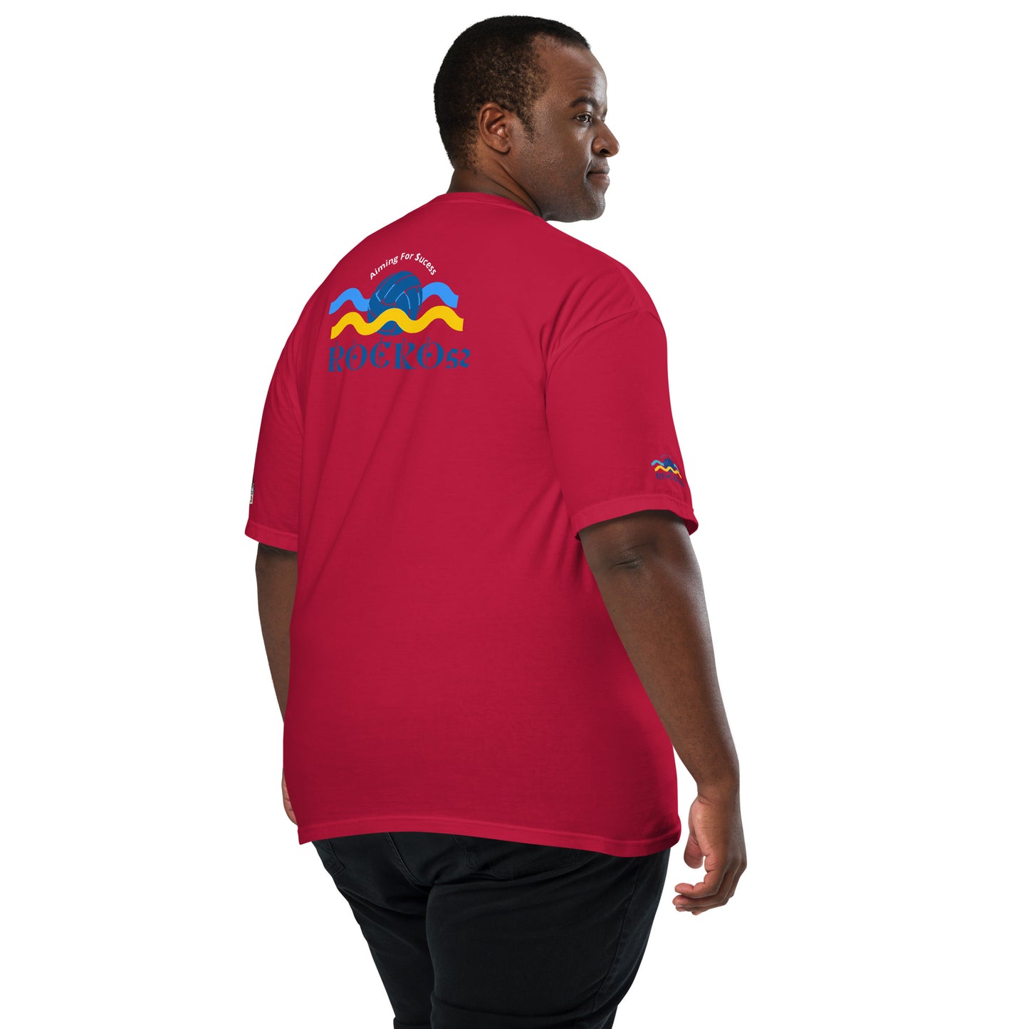 Rocko52 Men’s garment-dyed heavyweight t-shirt