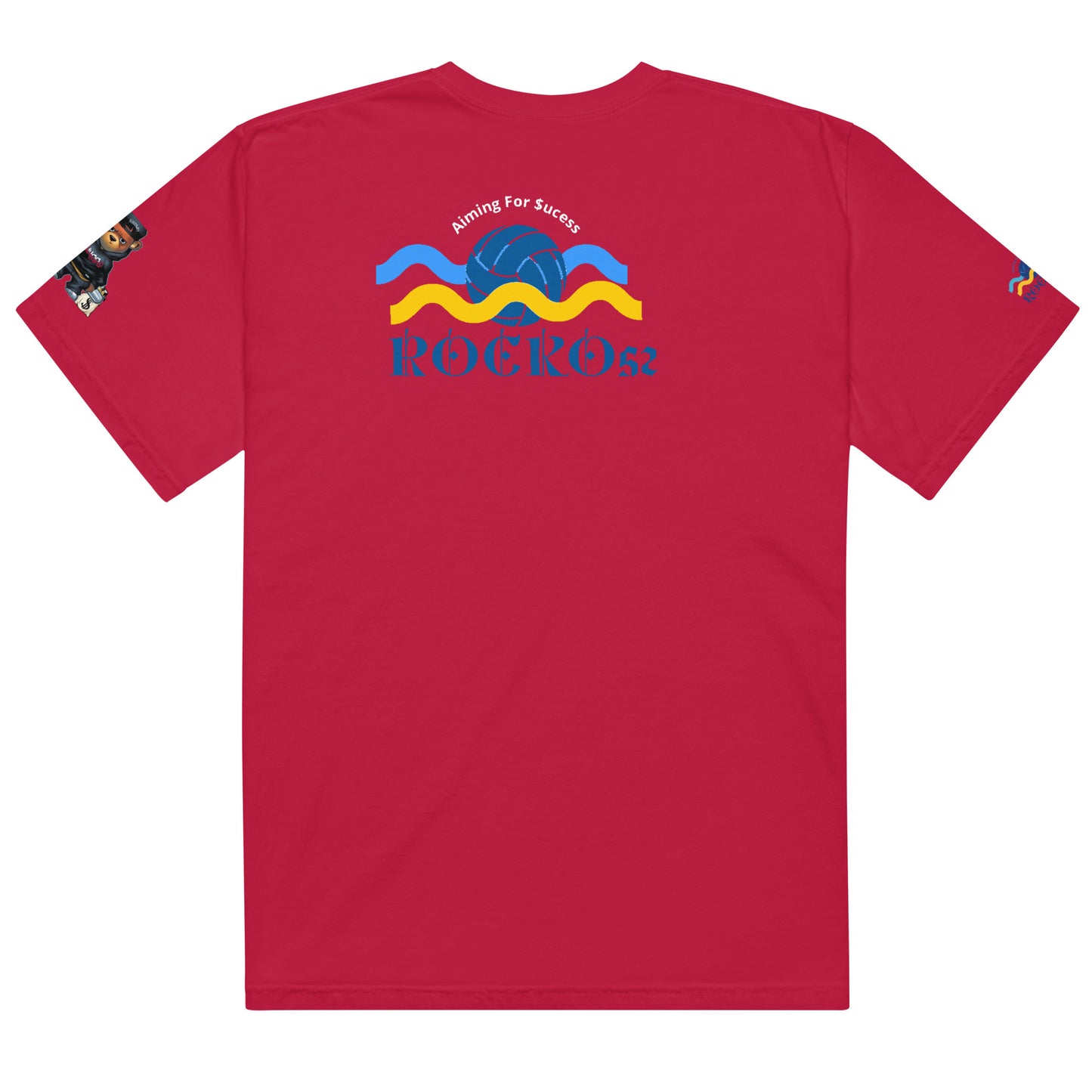 Rocko52 Men’s garment-dyed heavyweight t-shirt