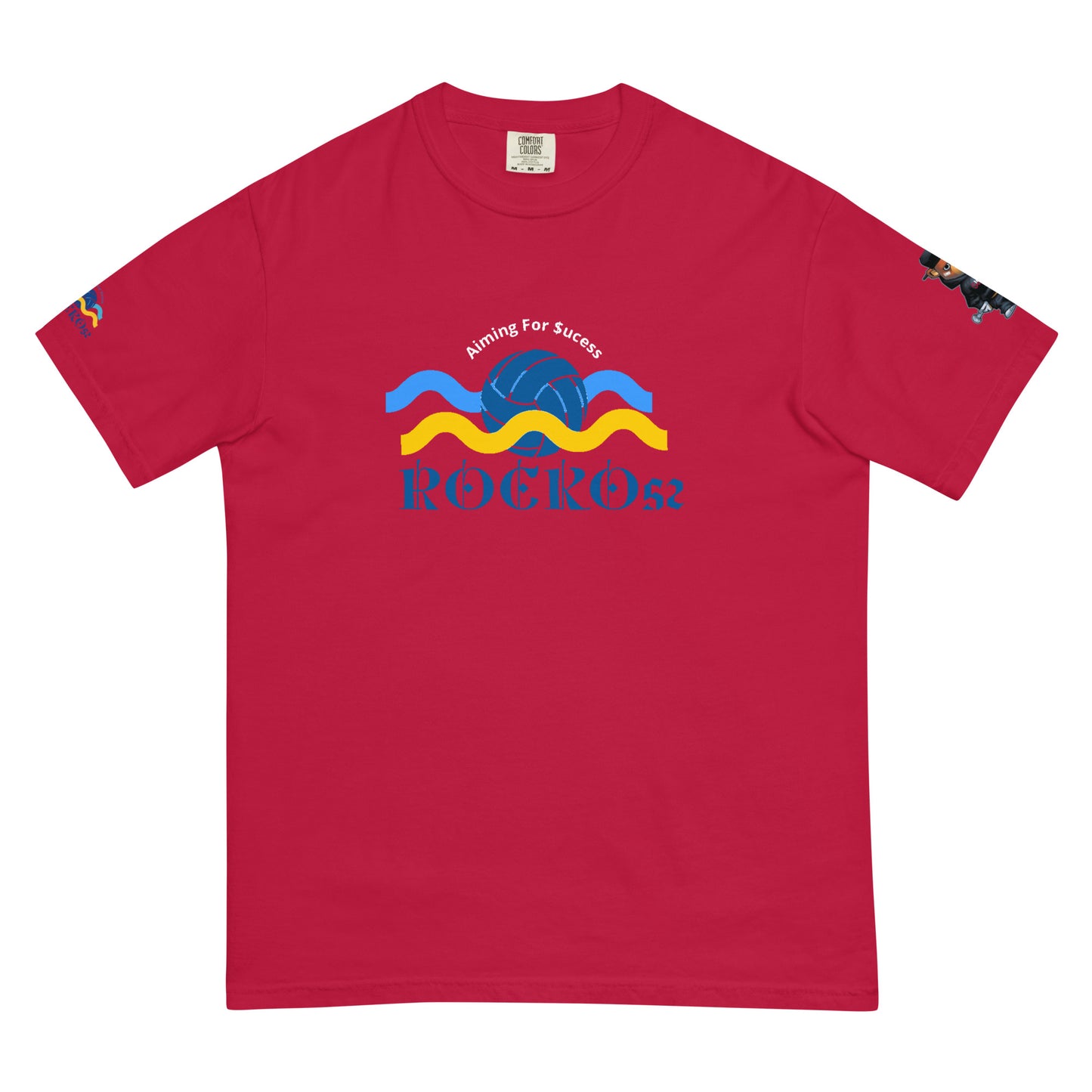 Rocko52 Men’s garment-dyed heavyweight t-shirt