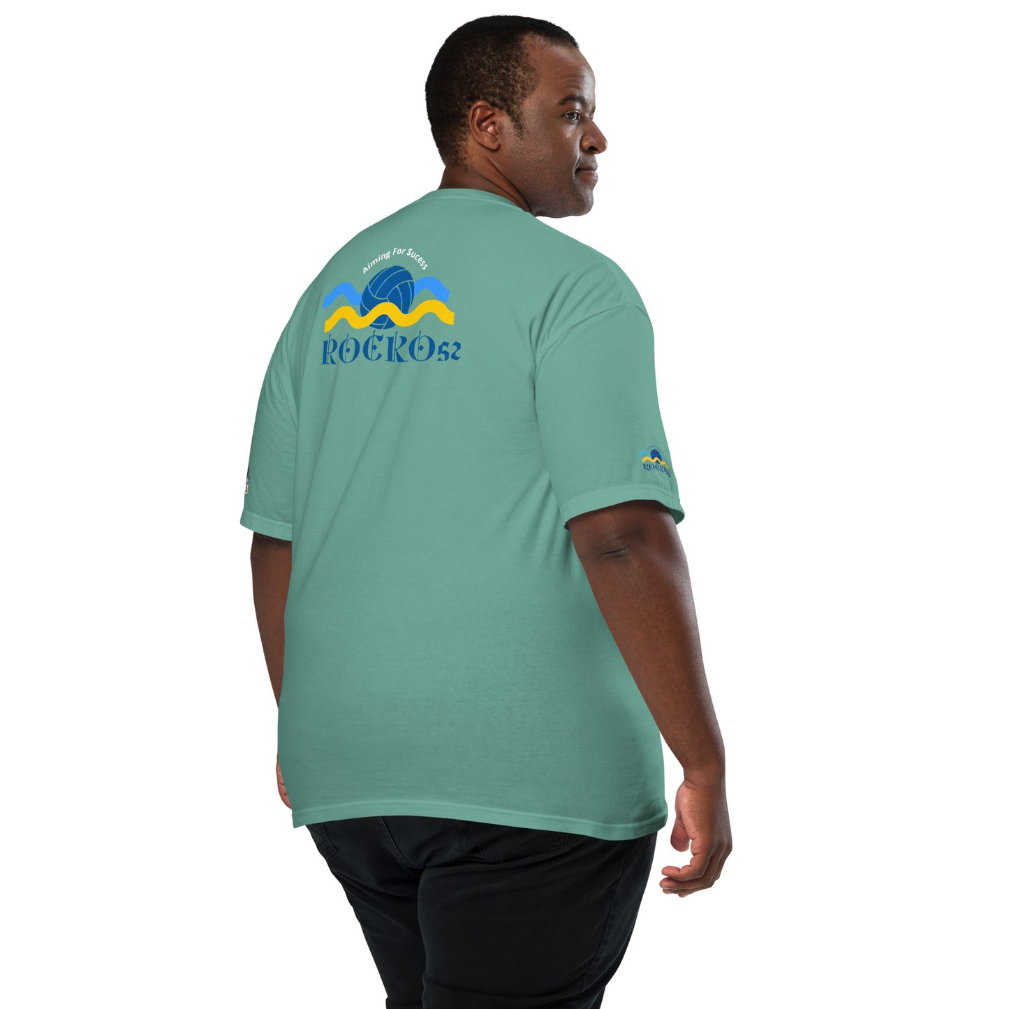 Rocko52 Men’s garment-dyed heavyweight t-shirt