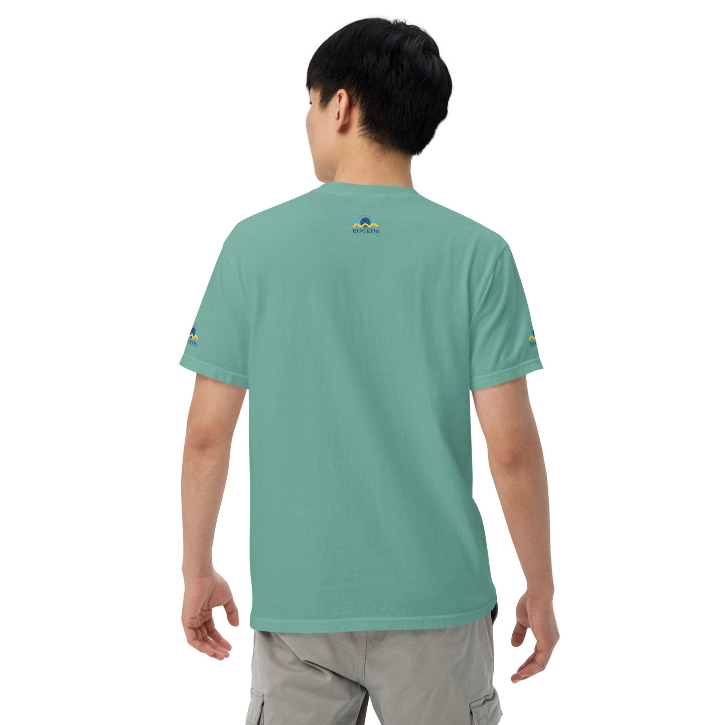 Rocko52 Men’s garment-dyed heavyweight t-shirt