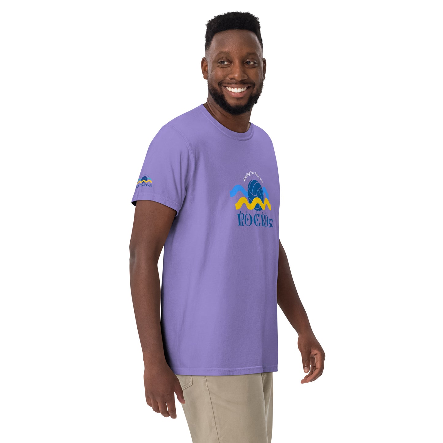 Rocko52 Men’s garment-dyed heavyweight t-shirt