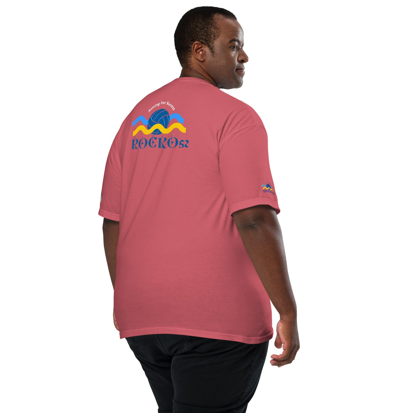 Rocko52 Men’s garment-dyed heavyweight t-shirt