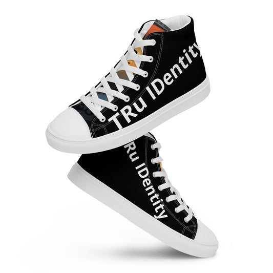 TRu IDentity Men’s high top canvas shoes
