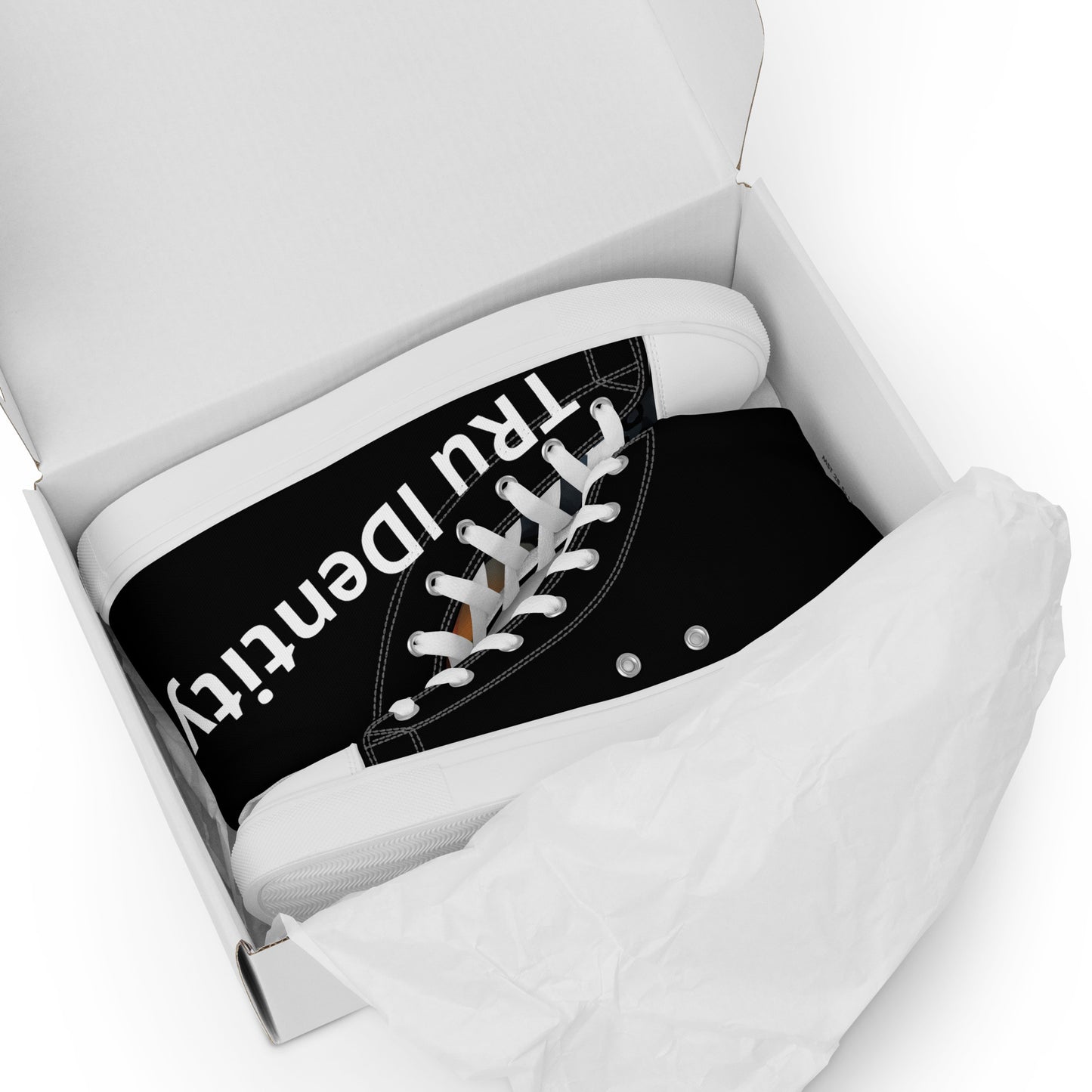 TRu IDentity Men’s high top canvas shoes