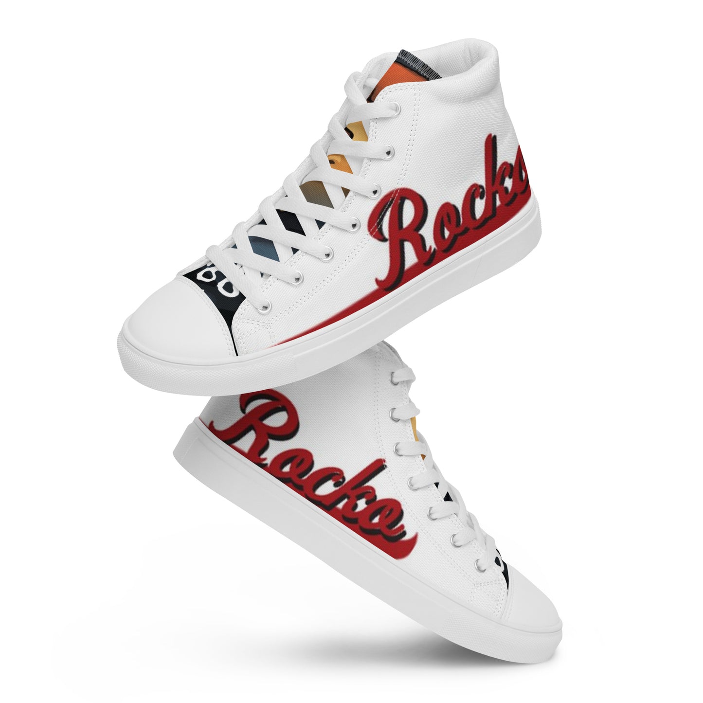 Rocko52 Men’s high top canvas shoes