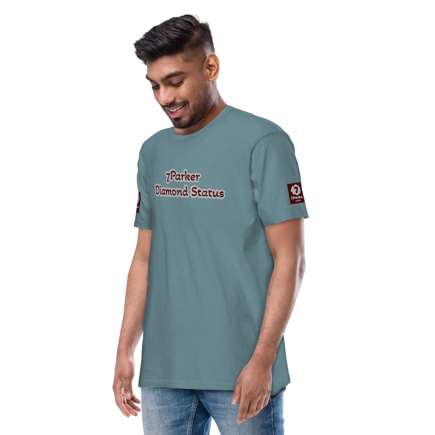 7Parker men’s premium heavyweight tee