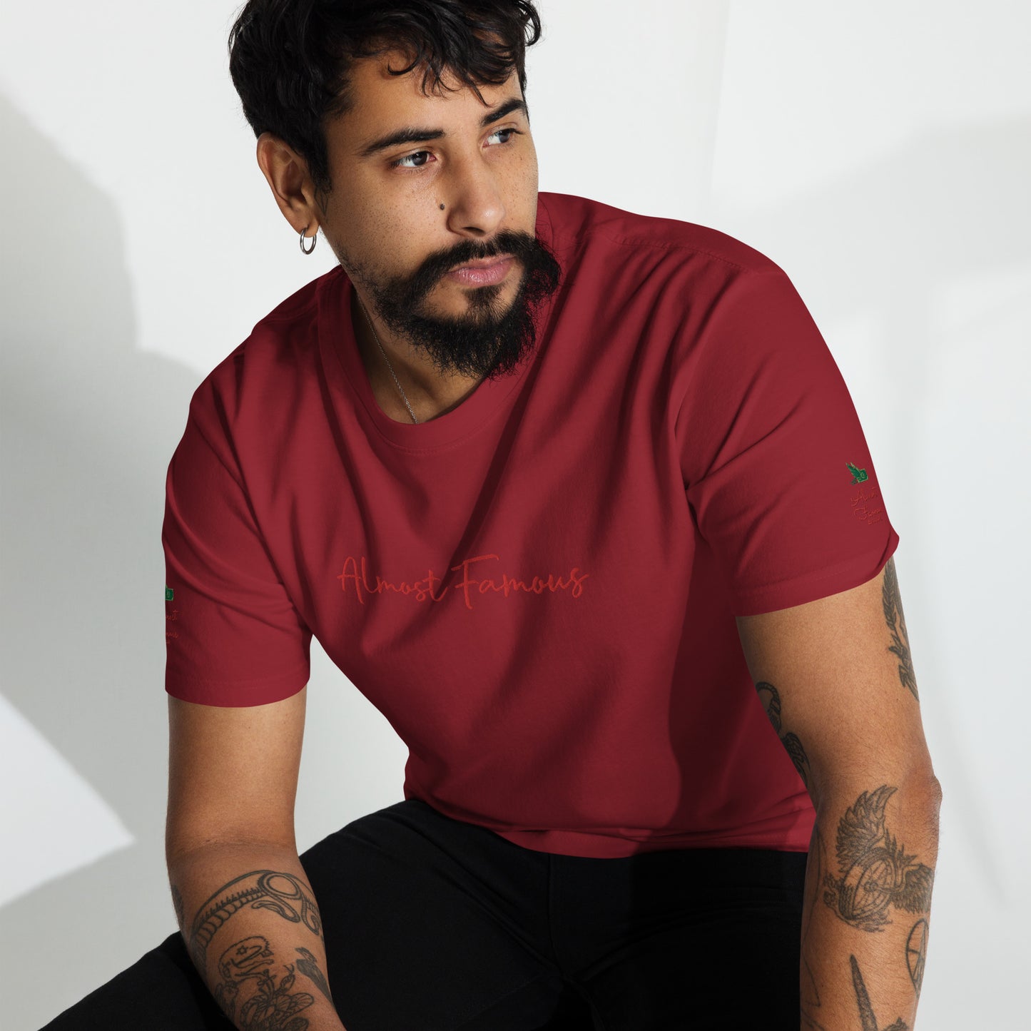 Almost Famous (Men’s premium heavyweight tee