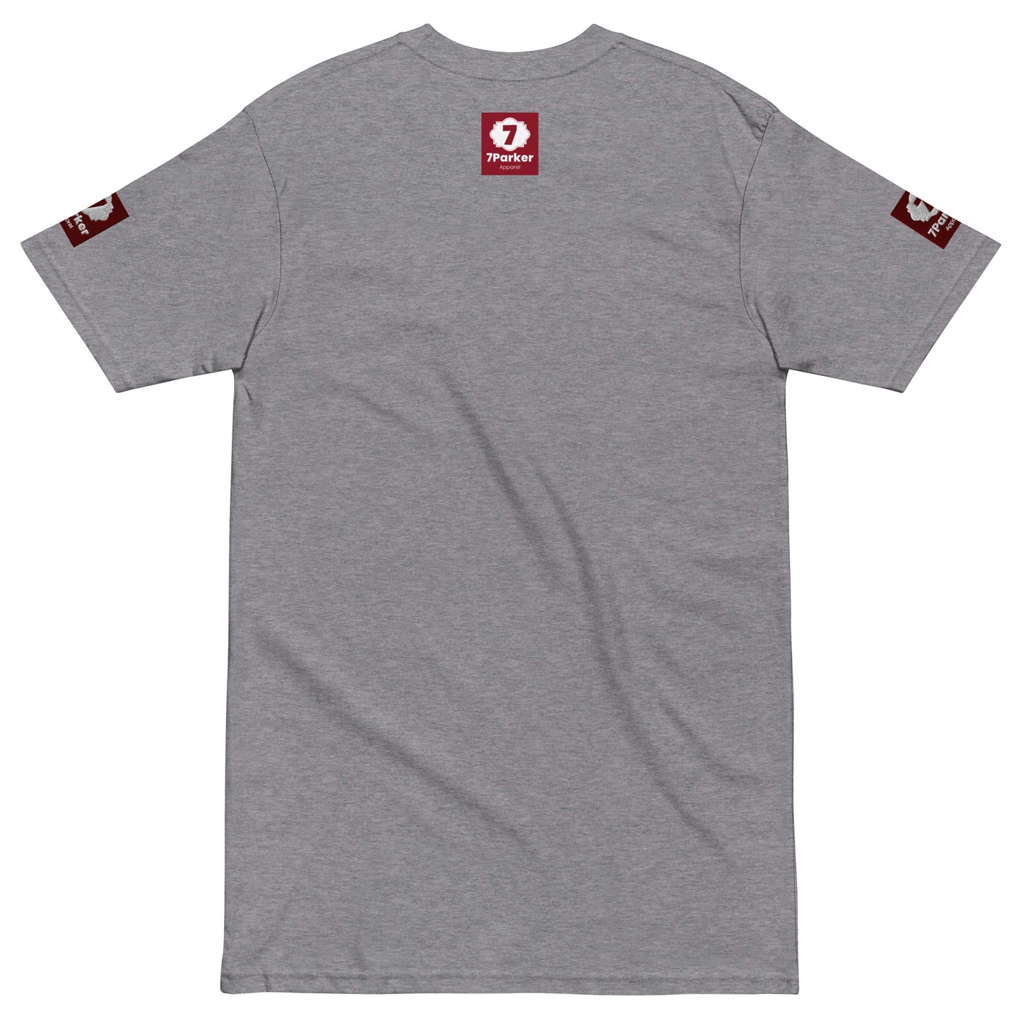 7Parker Men’s premium heavyweight tee