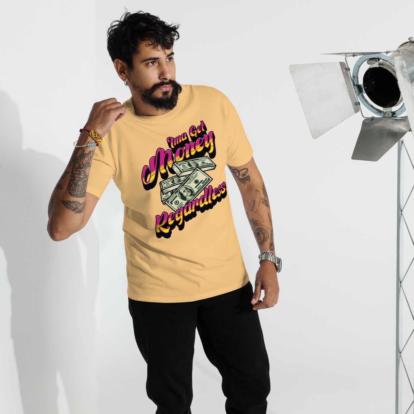 R52(Men’s premium heavyweight tee