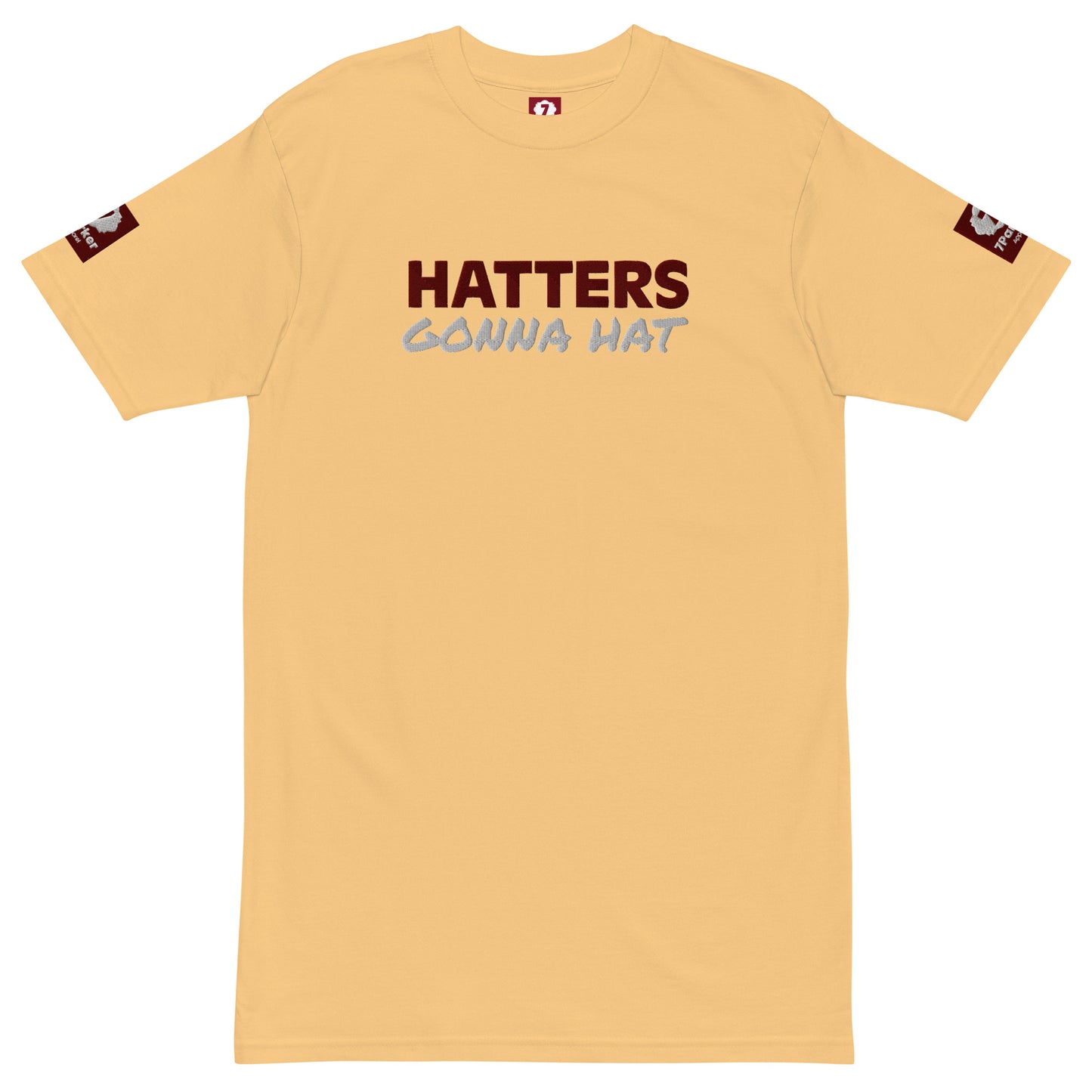 7Parker Men’s premium heavyweight tee