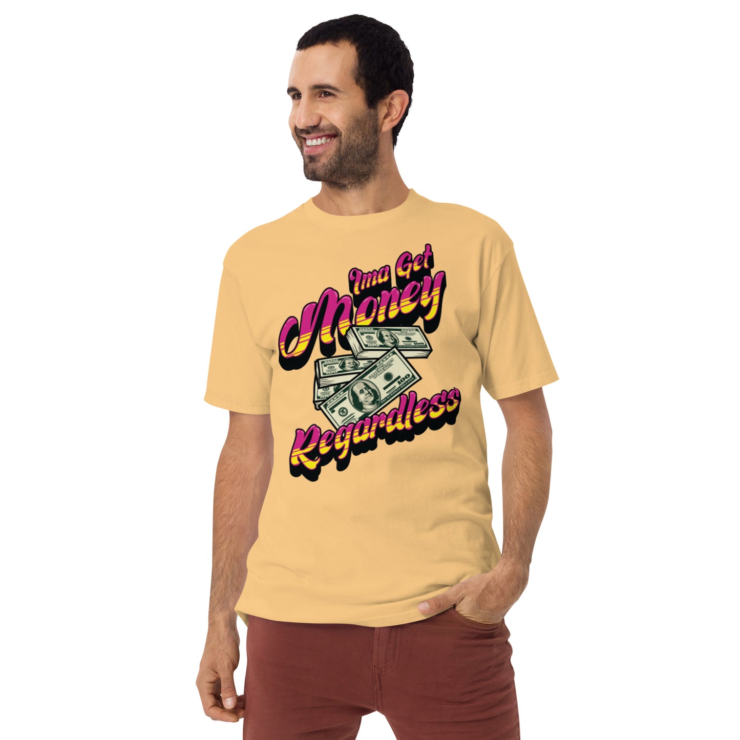 R52(Men’s premium heavyweight tee