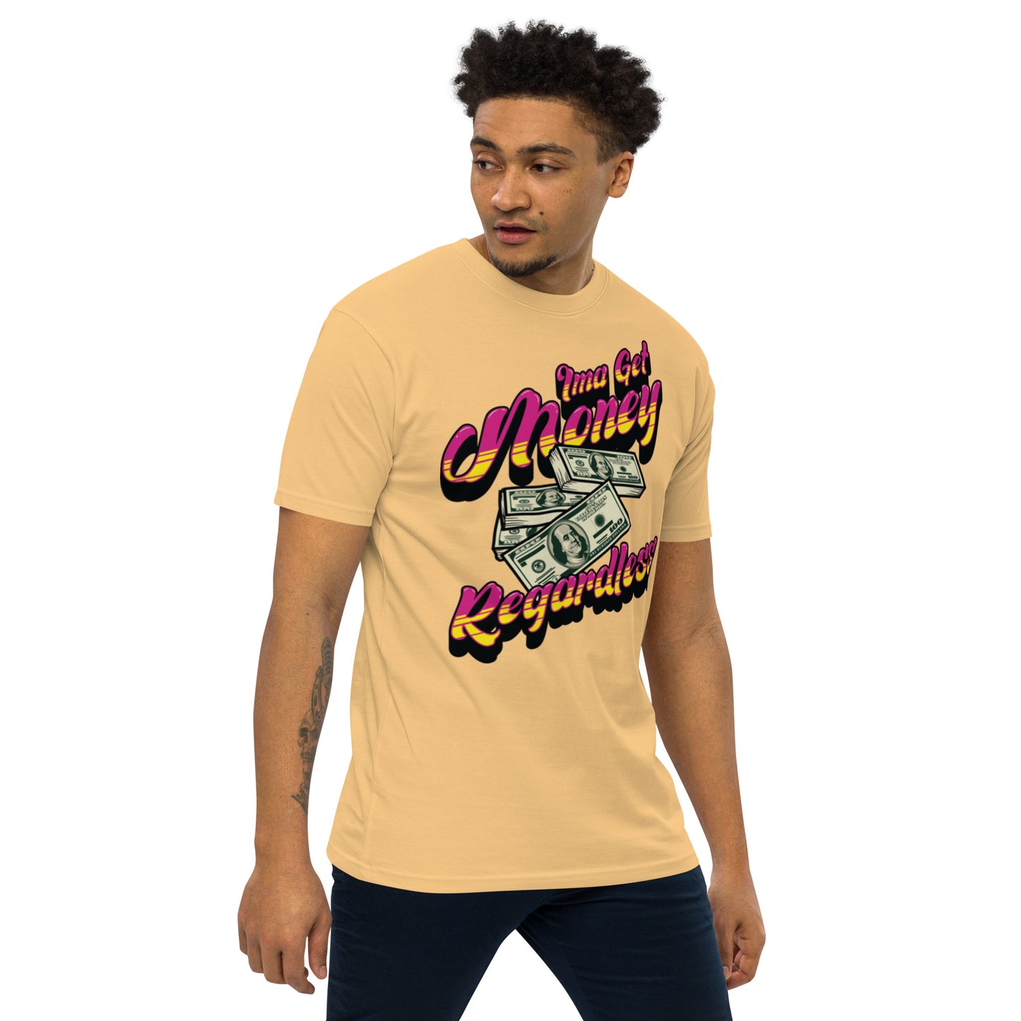 R52(Men’s premium heavyweight tee